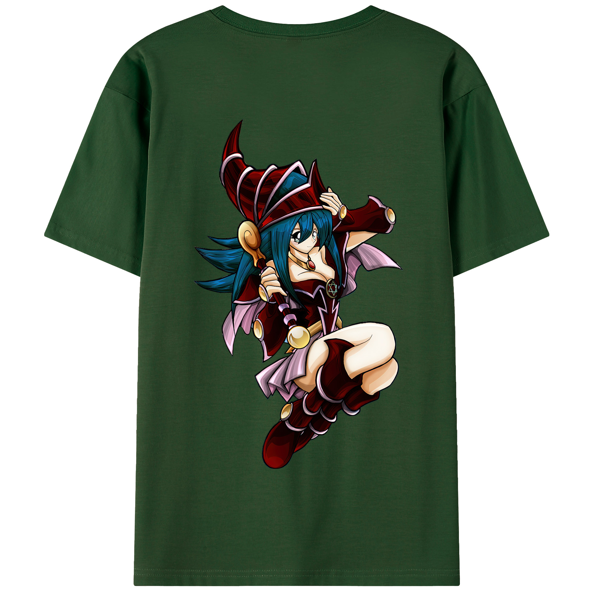 （画像用） 遊☆戯☆王 Yu-Gi-Oh! 綿100％半袖Tシャツ（背面プリント）